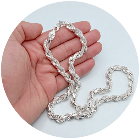 Cordones de Plata Macizos