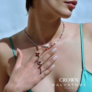 Gargantilla 136C0362 de Salvatore plata foto