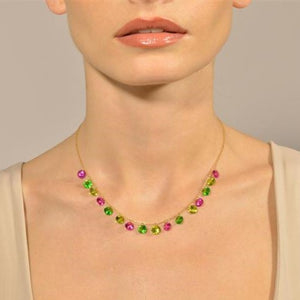 Gargantilla plata baño oro 136C0388 foto