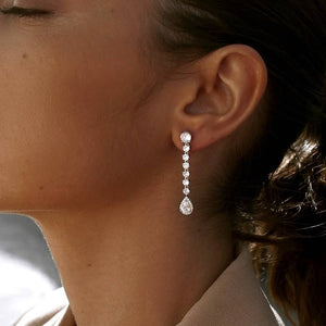 Pendientes plata novia 16390-a chica