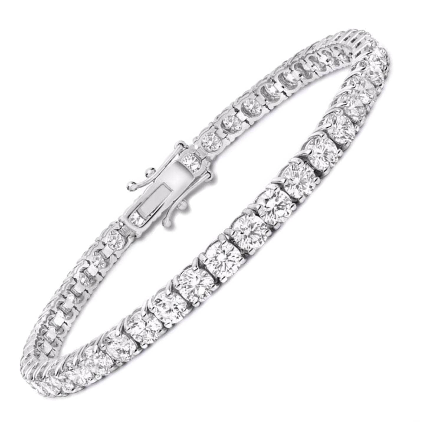 SOLID Cuban silver bracelet 5mm