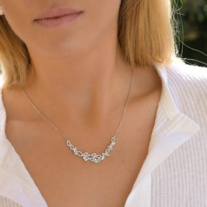 Gargantilla plata circonitas 19561-c