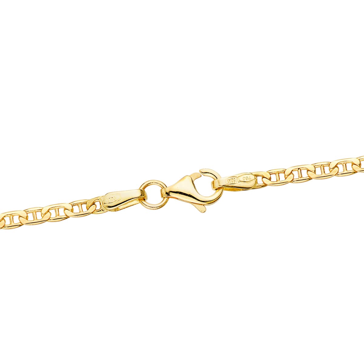 corrente de âncora em ouro 18k