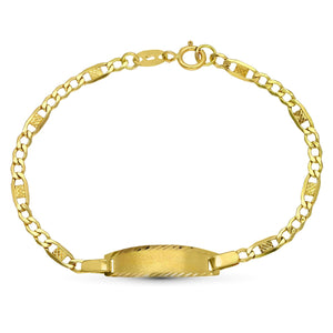 Pulsera 18k bebé italiana foto