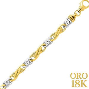 Cadena oro maciza 5.5mm filigrana 