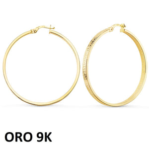 9K AROS ORO AMARILLO CON GRECA grandes