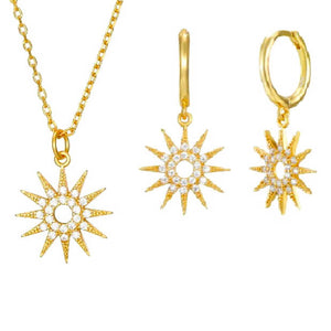 Conjunto plata chapada estrella polar