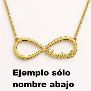 Colgant infinito con dos nombres 3