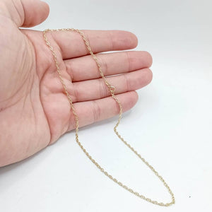 cadena oro 40cm
