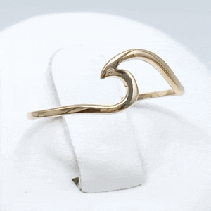 Anillo oro 18k ola gif