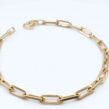 Pulsera oro HUECA BERNARDINO gif