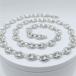 Cadena de plata 925 calabrote 60cm gif