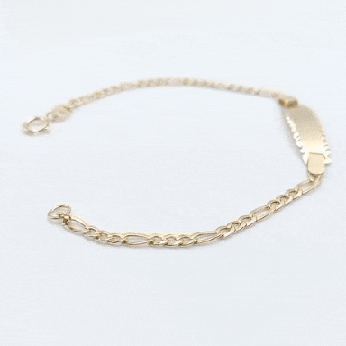 Pulsera 18k bebé cartier 14cm gif