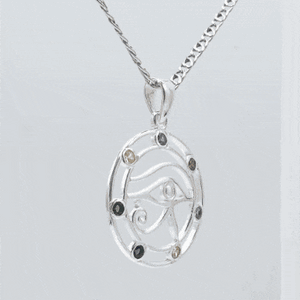 colgante ojo chakras gif