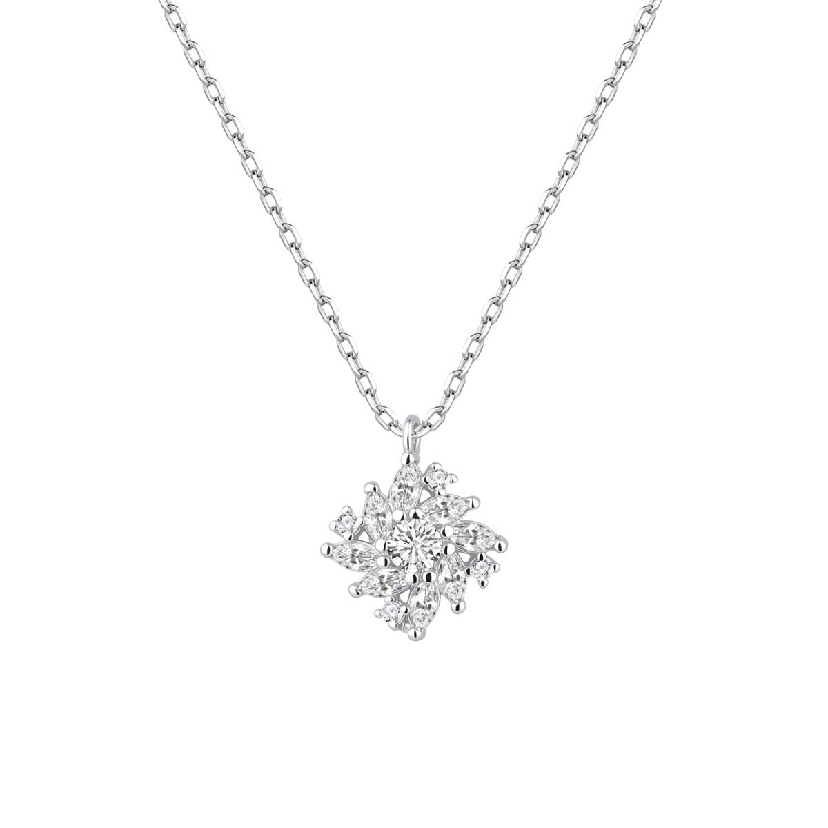 Gargantilla Elegance de plata de ley con circonitas