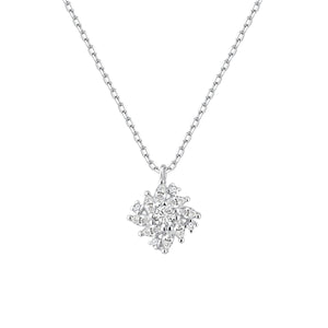 Gargantilla Elegance de plata de ley con circonitas