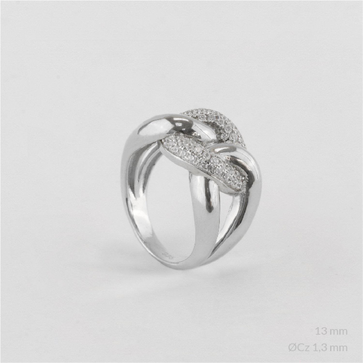 Aderezo plata circonitas pendientes anillo