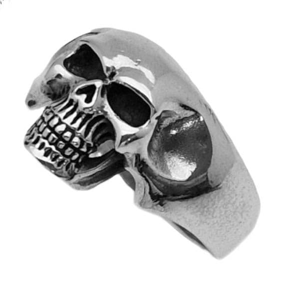 Anillo con calavera para caballero