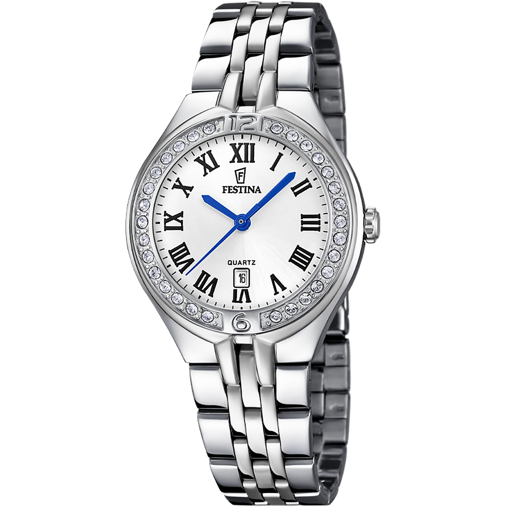 Reloj Festina Mademoiselle F16867/8 esfera plateada