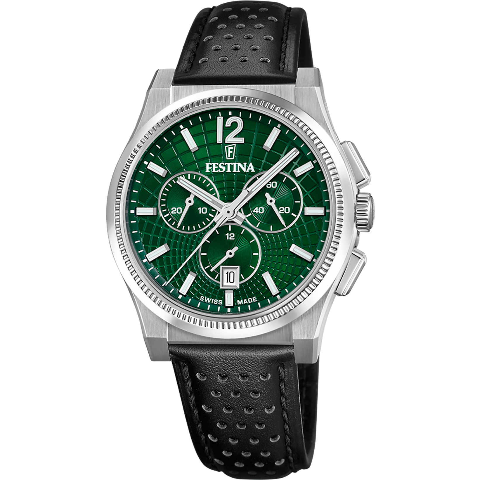 Reloj Festina Swiss Made Rivé F20060/6 esfera verde