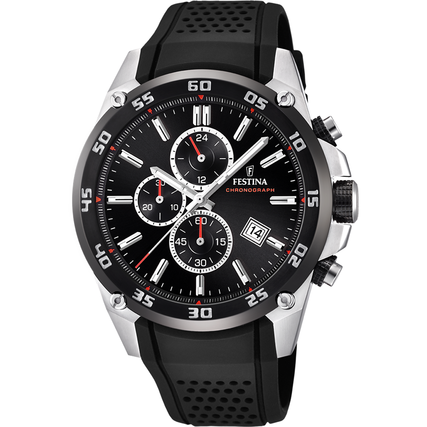 Reloj Festina The Originals F20330/5 esfera negro negro