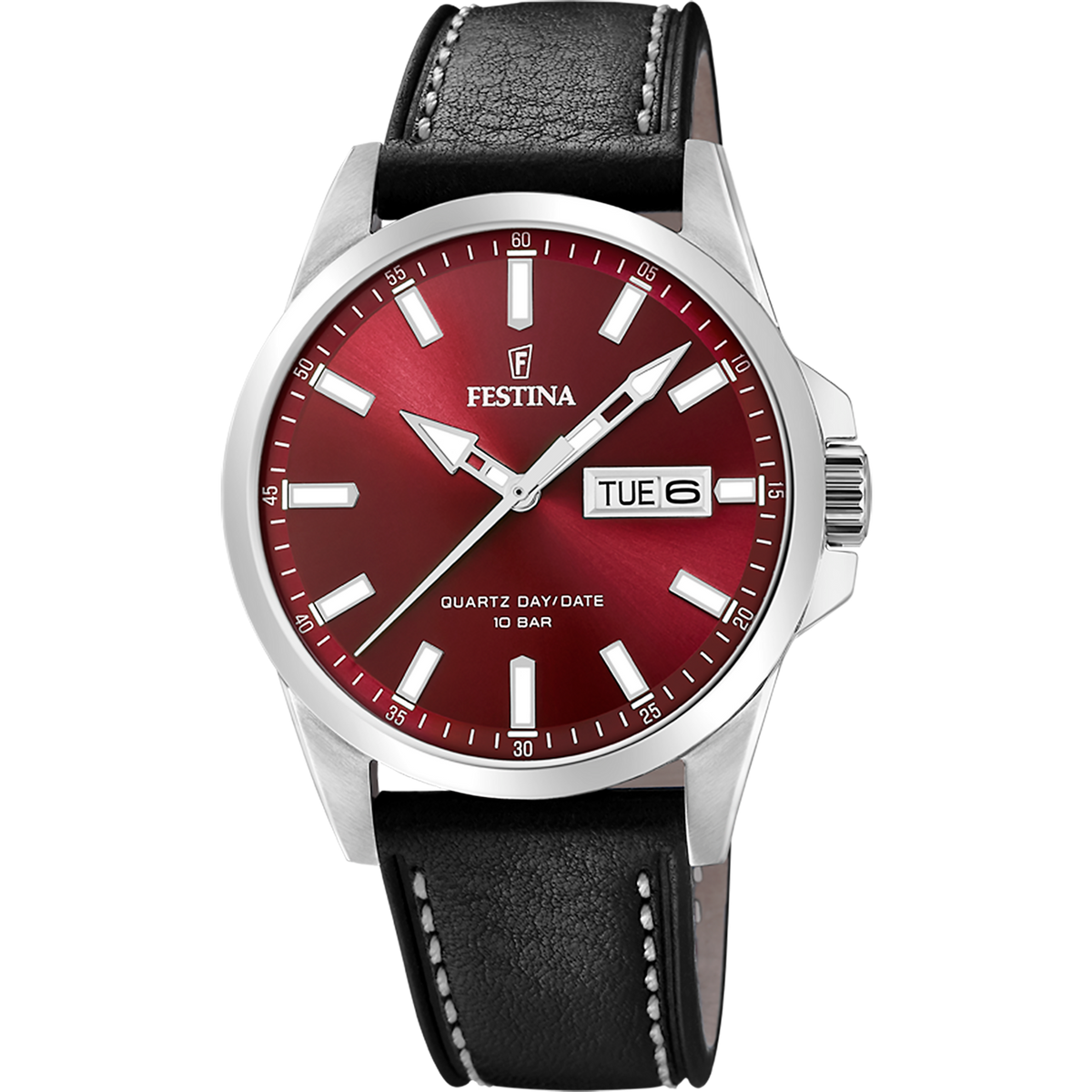 Reloj Festina correa clasico F20358/G esfera granate