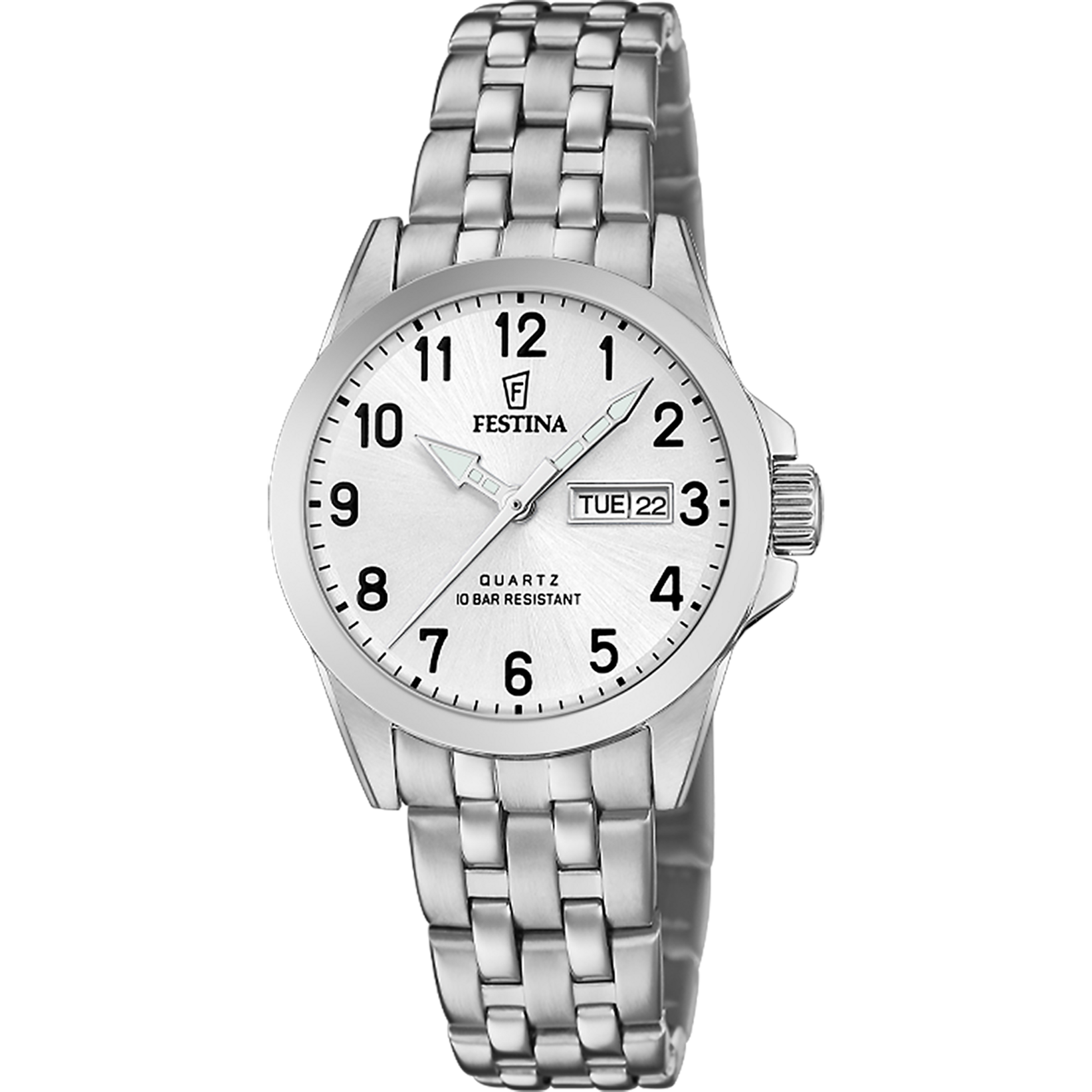 Reloj Festina Classics F20455/6 esfera plateado