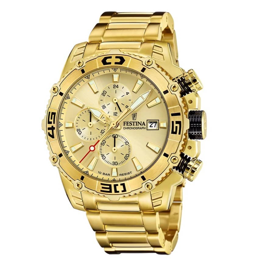 RELOJ festina dorado F20492/1