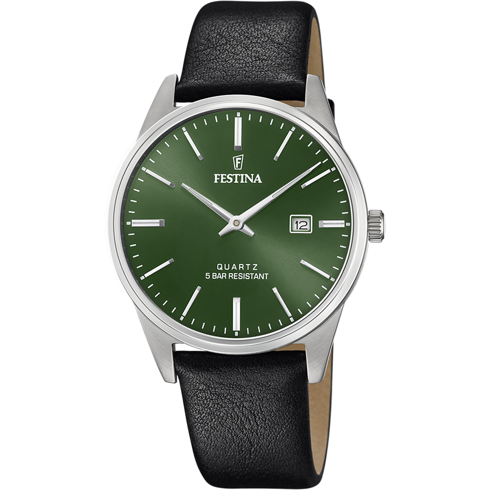 Reloj Festina correa clasico F20512/5 esfera verde