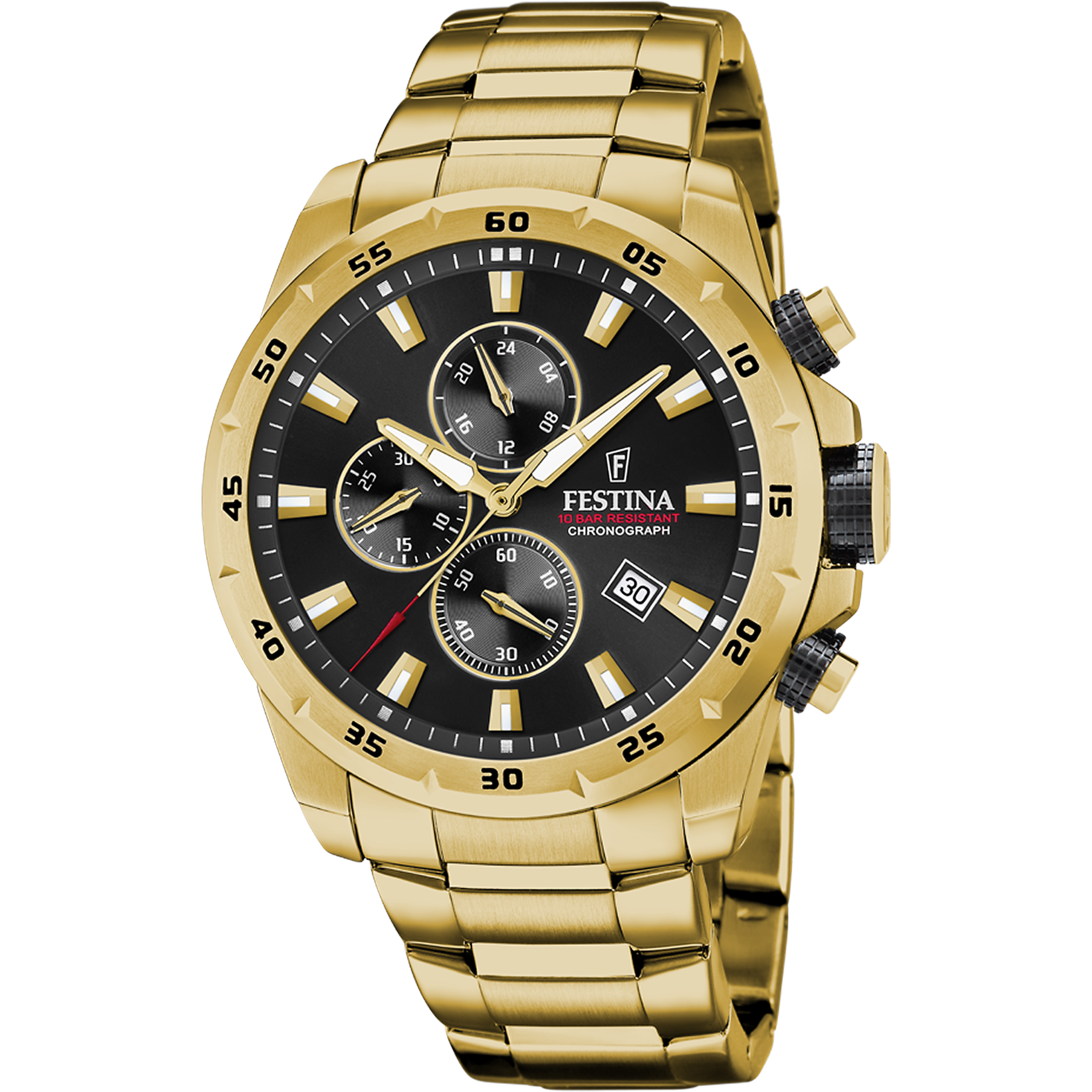 Reloj Festina Timeless Chronograph F20541/4 esfera negro