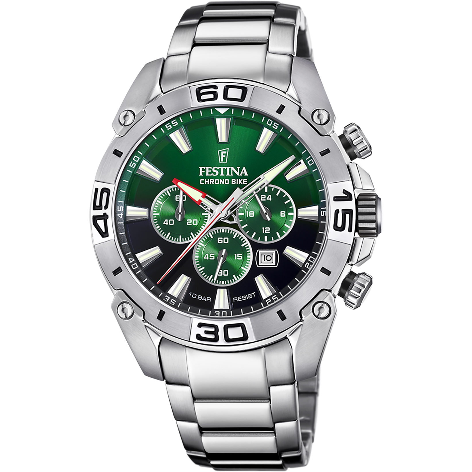 Reloj Festina Chrono Bike F20543/3 esfera verde