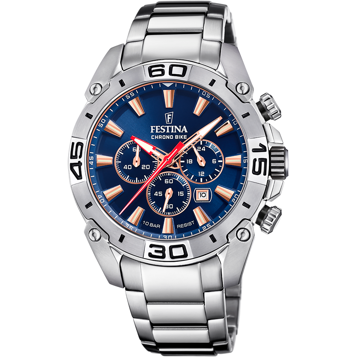 Reloj Festina Chrono Bike F20543/4 esfera azul