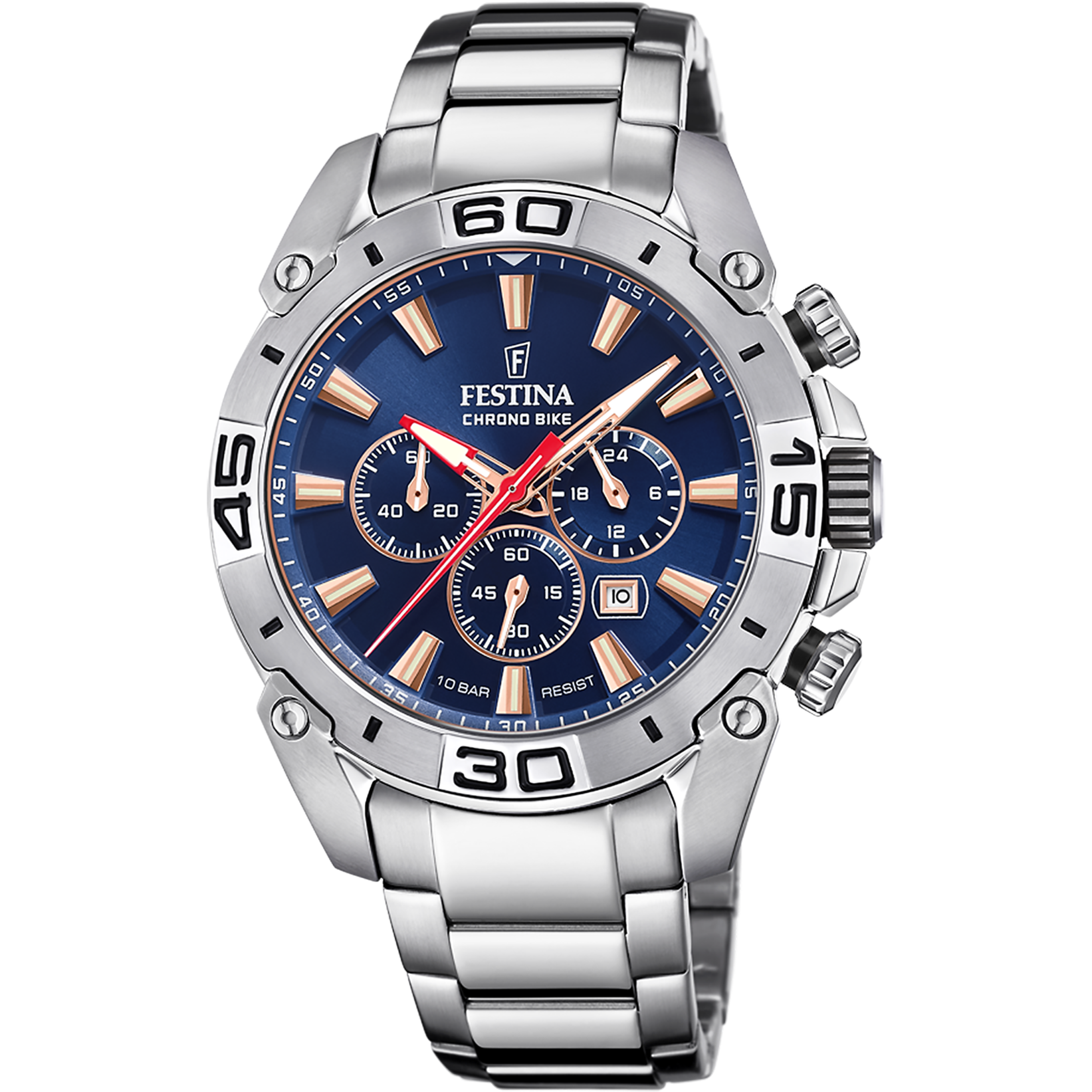 Reloj Festina Chrono Bike F20543/4 esfera azul