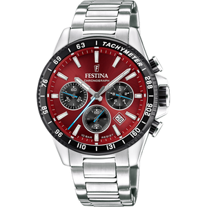 Reloj Festina Timeless Chronograph F20560/7 esfera granate