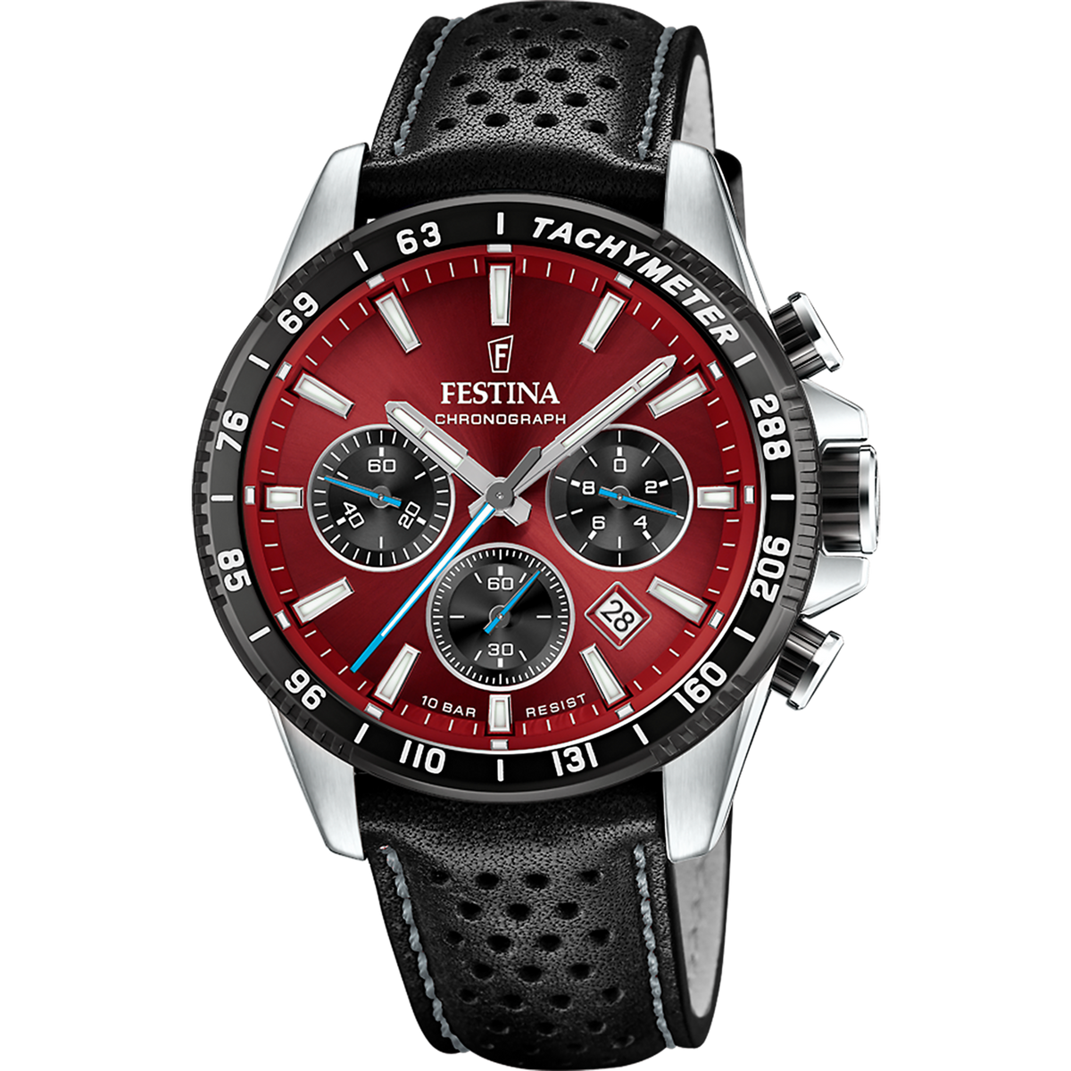 Reloj Festina Timeless Chronograph F20561/7 esfera granate