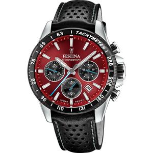 Reloj Festina Timeless Chronograph F20561/7 esfera granate
