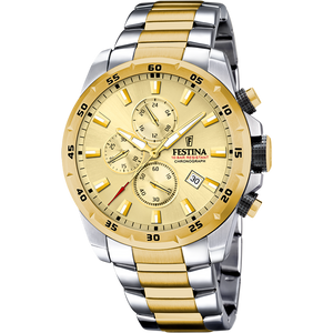 Reloj Festina Timeless Chronograph F20562/1 esfera champagne