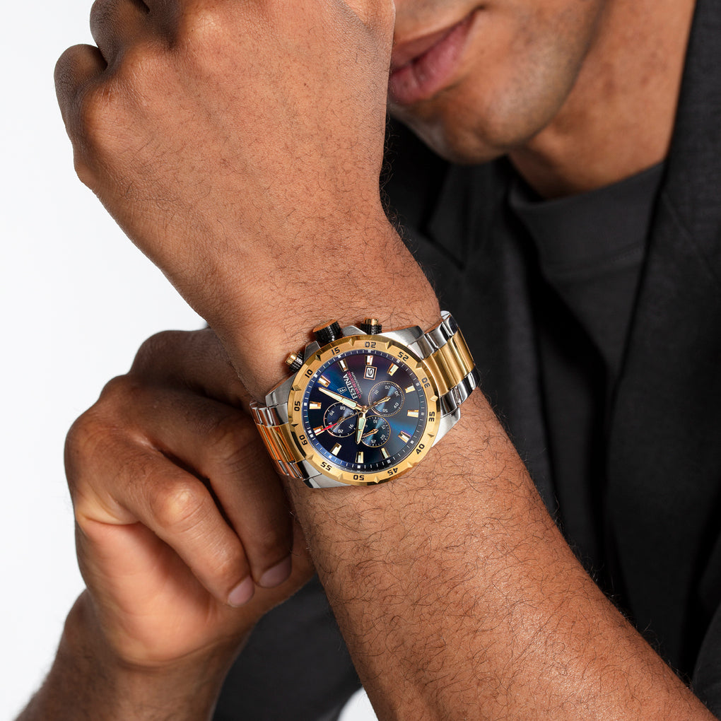 Reloj Festina Timeless Chronograph F20562/2 puesto en la muñeca