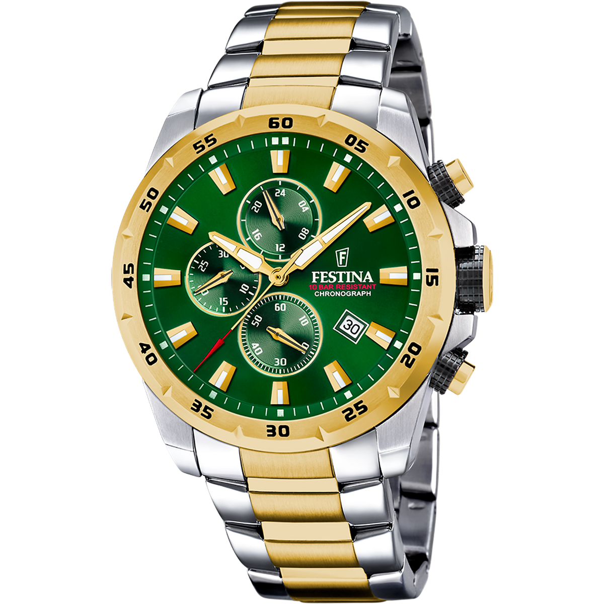 Reloj Festina Timeless Chronograph F20562/3 esfera verde