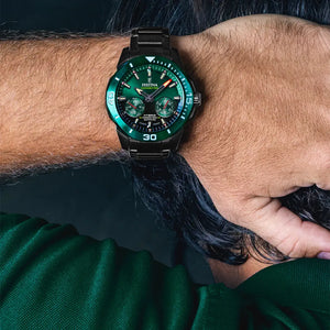 RELOJ festina chrono bike verde con función smartwatch mano