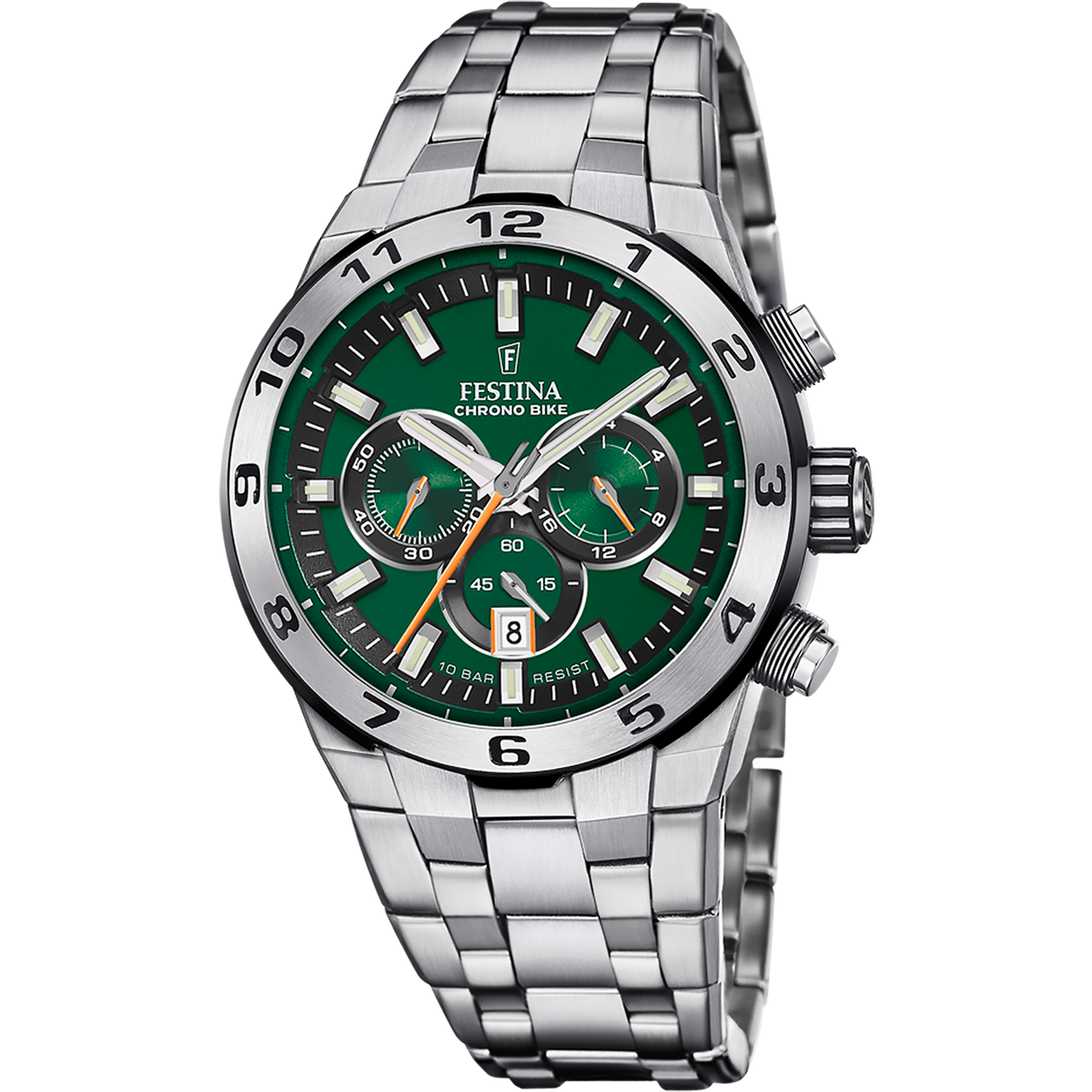 Reloj Festina Chrono Bike F20670/2 esfera verde