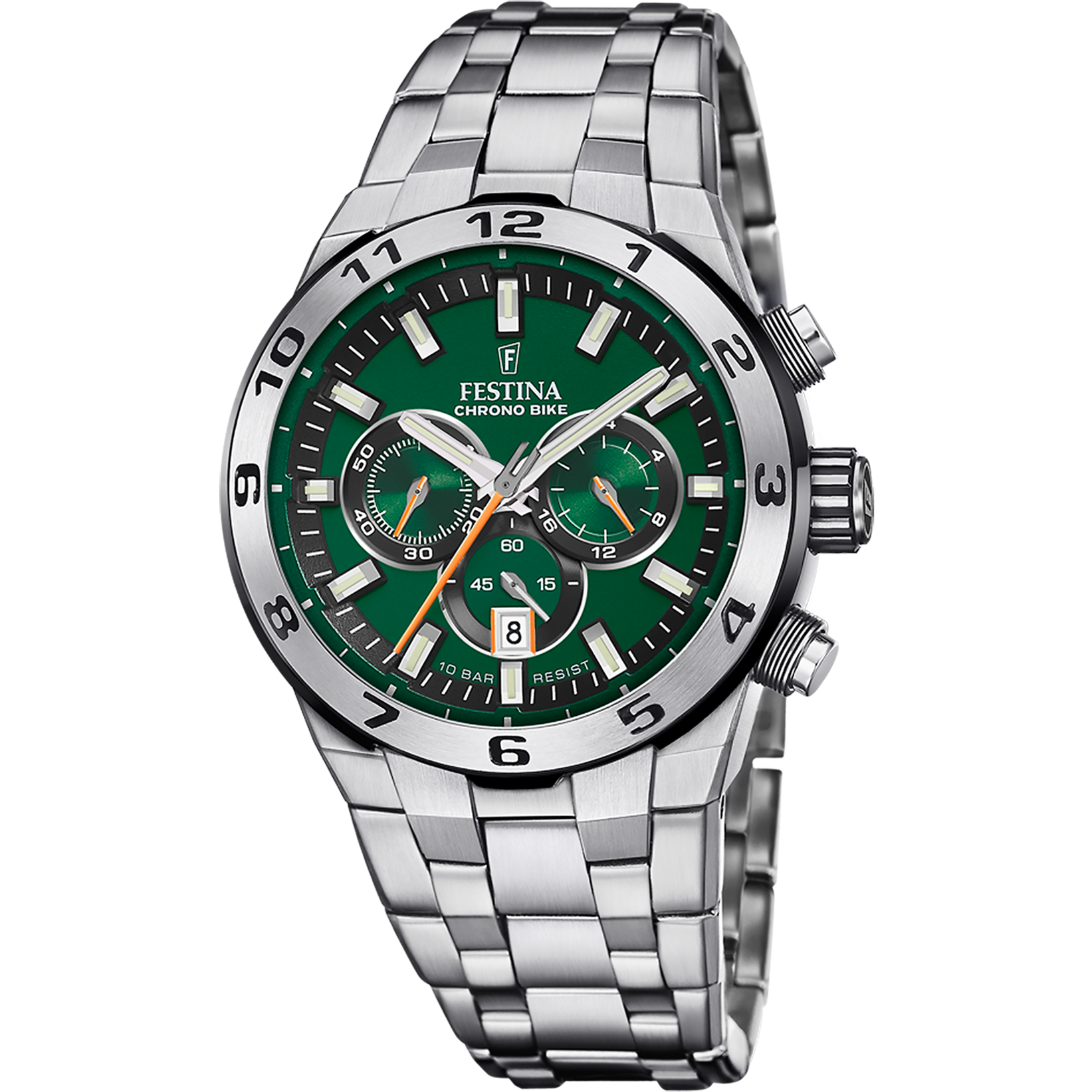 Reloj Festina Chrono Bike F20670/2 esfera verde
