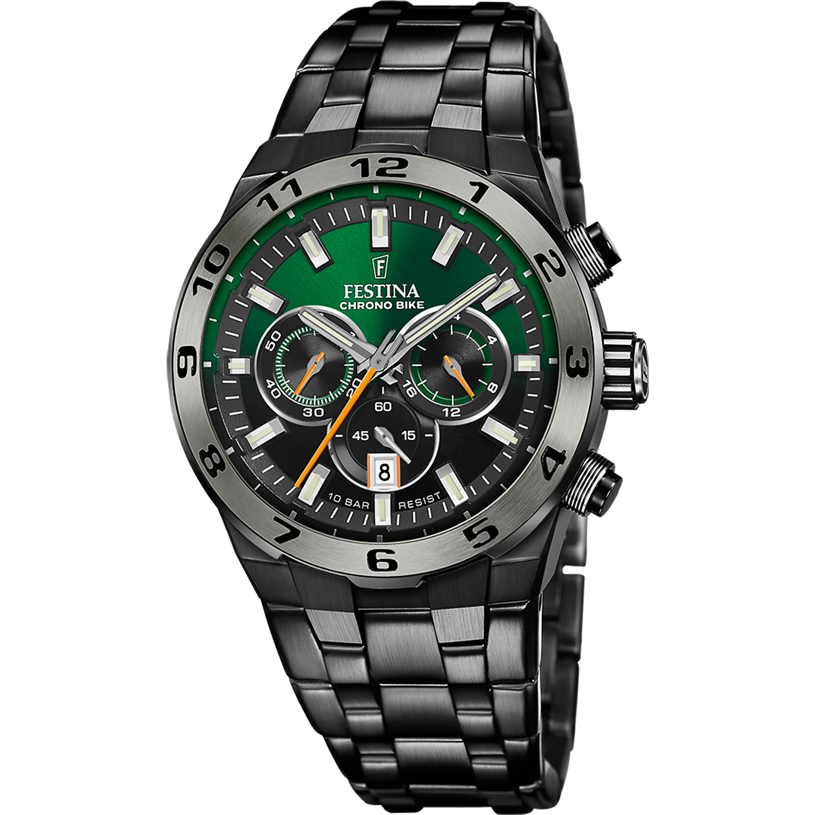 Reloj Festina Chrono Bike F20673/2 esfera verde