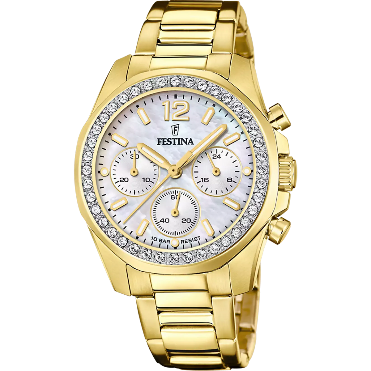 RELOJ festina dorado F20609/1