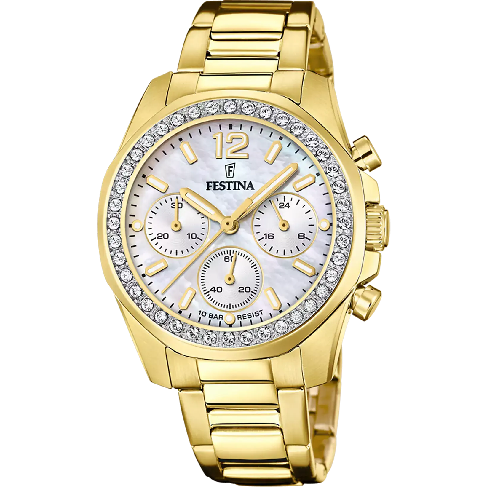 RELOJ festina dorado F20609/1