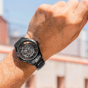 RELOJ festina automático F20632/1 detalle