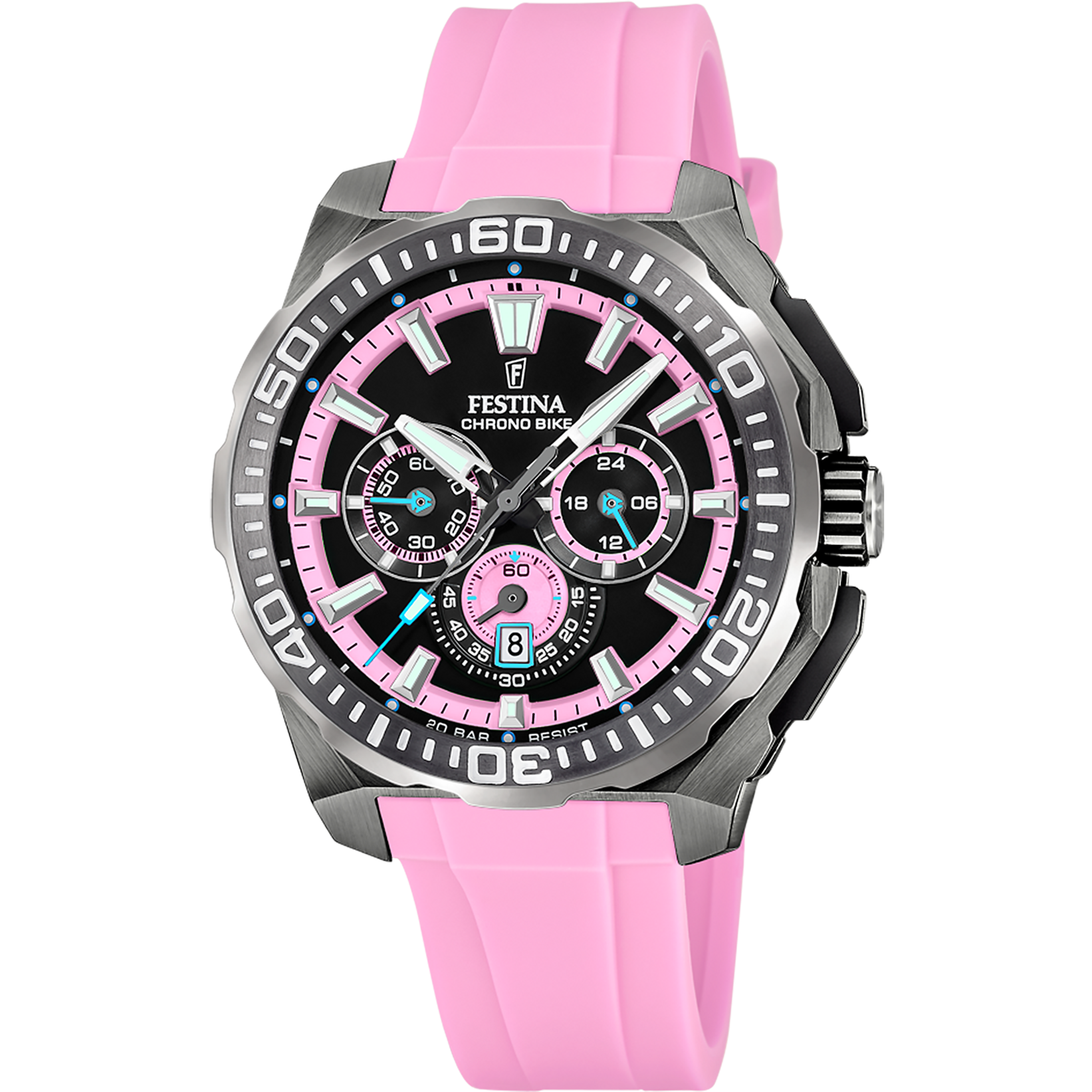 Reloj Festina Chrono Bike F20725/2 esfera negra