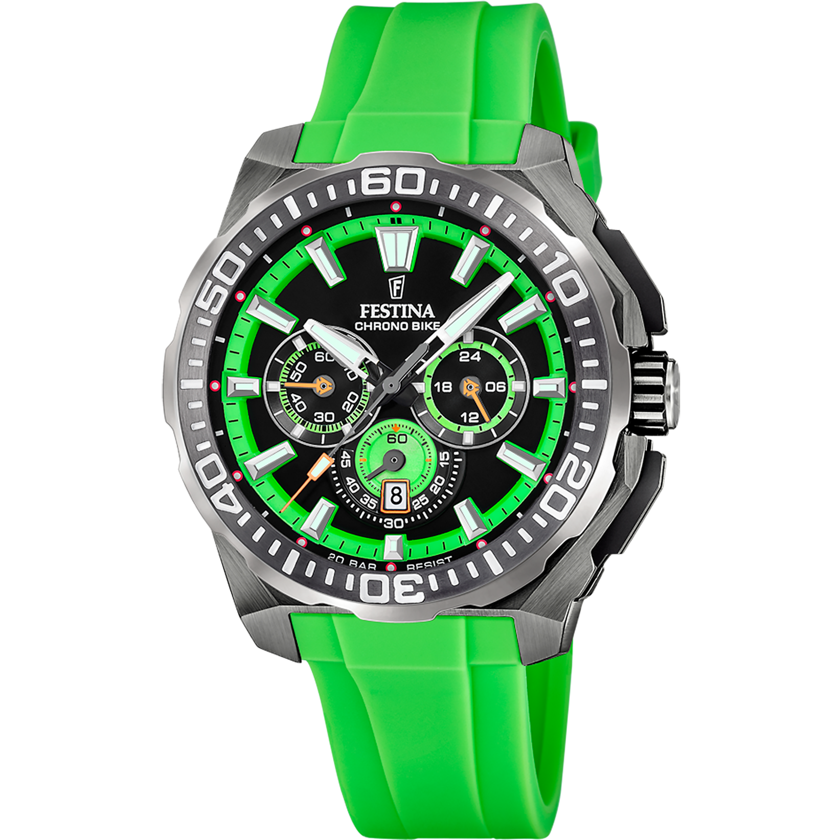 Reloj Festina Chrono Bike F20725/3 esfera negra