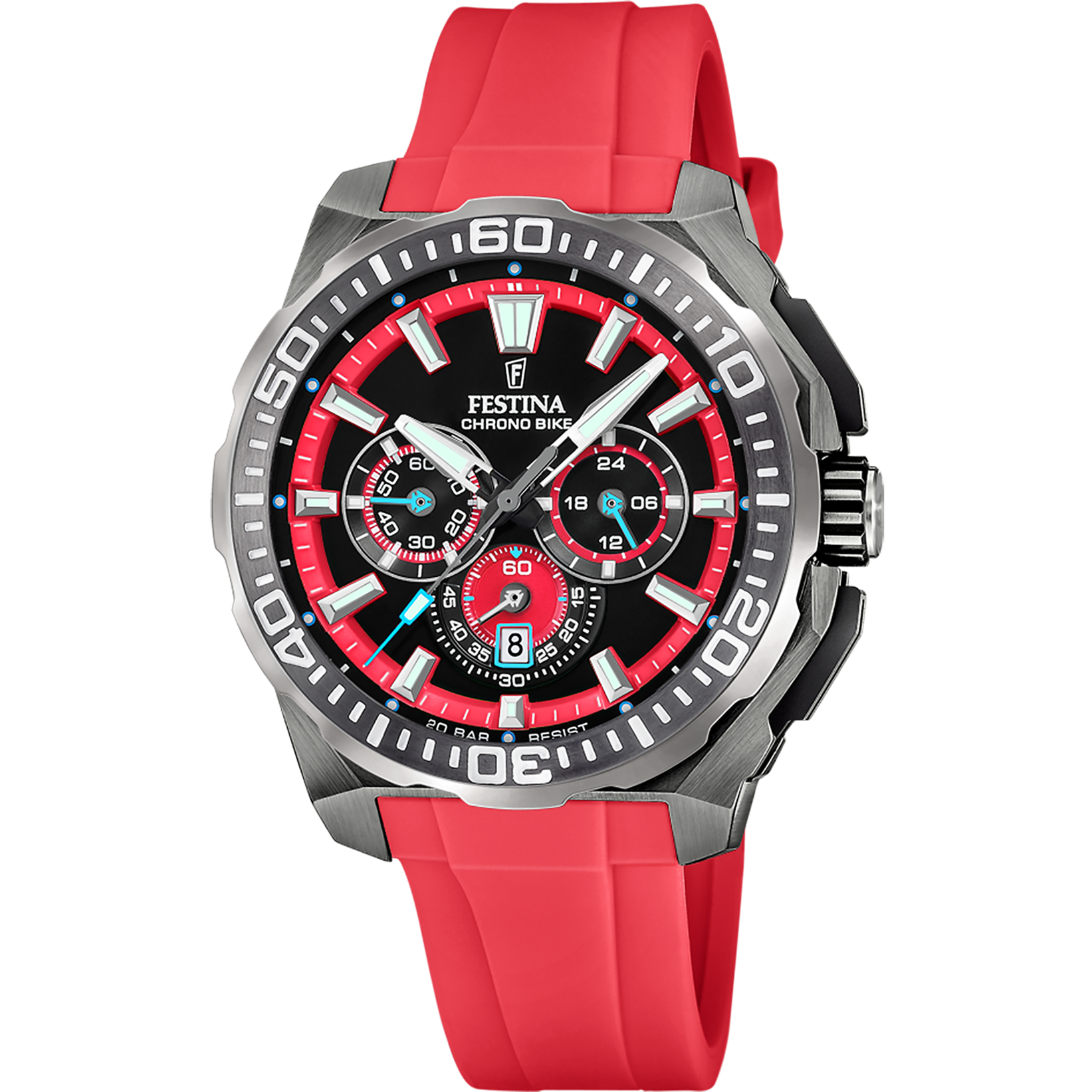 Reloj Festina Chrono Bike F20725/5 esfera negra