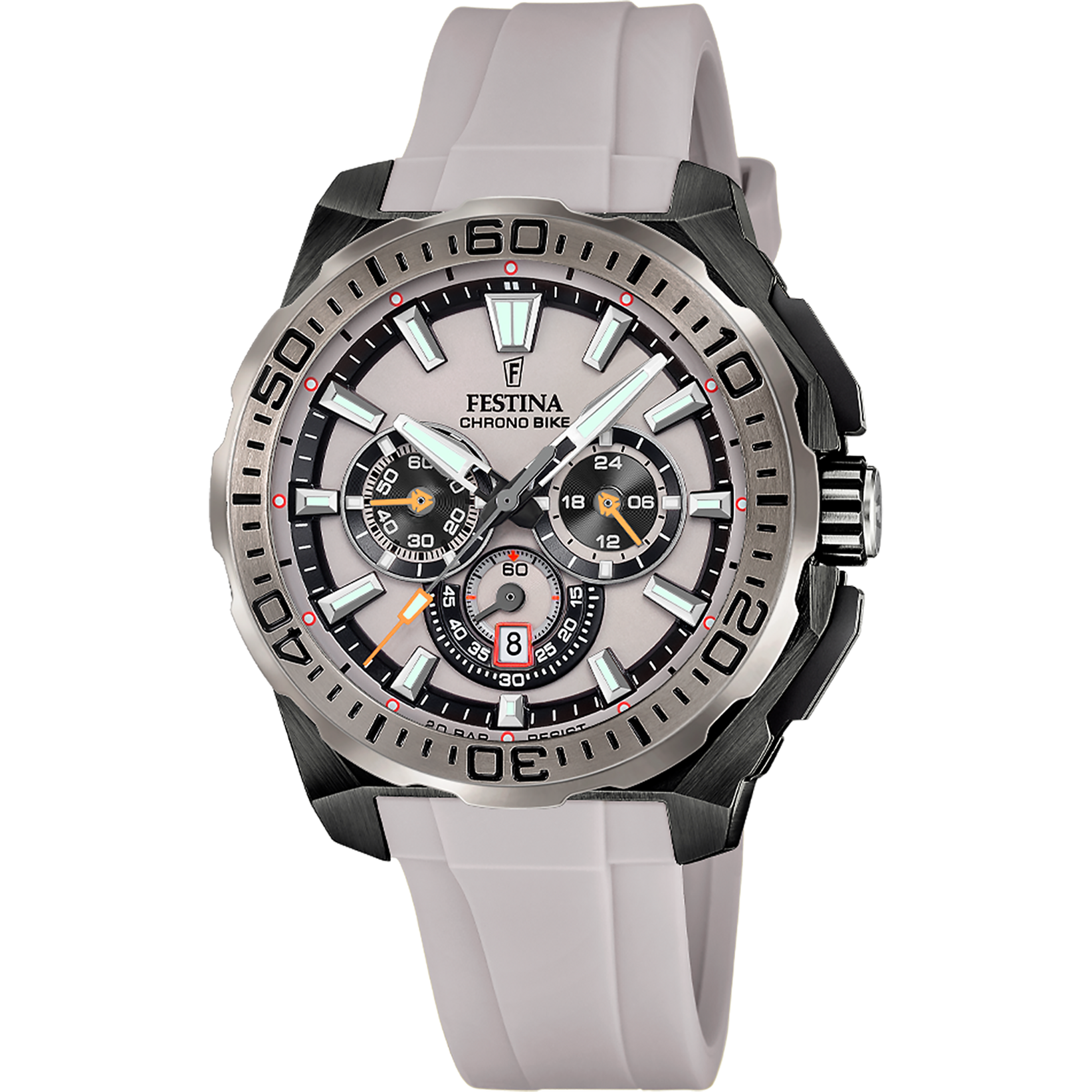 Reloj Festina Chrono Bike F20726/1 esfera marrón